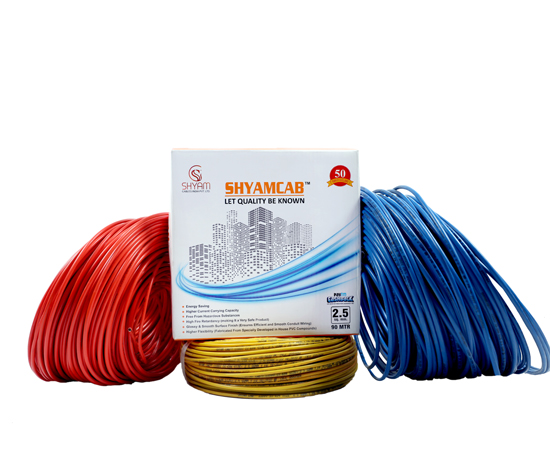 FR PVC Insulated Electric House Wire manufacturer | Shyam Cables