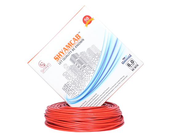 Fire Retardant wire 6 mm | Shyam Cables